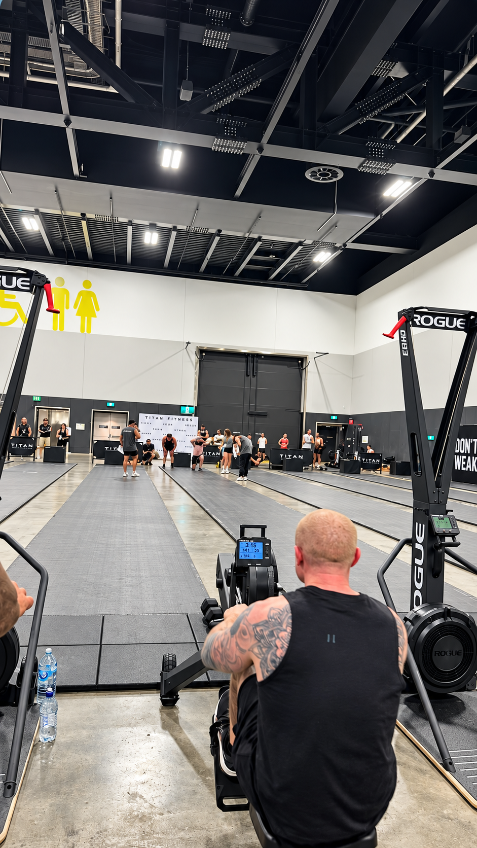 Sydney fitness expo competition and exhibition area