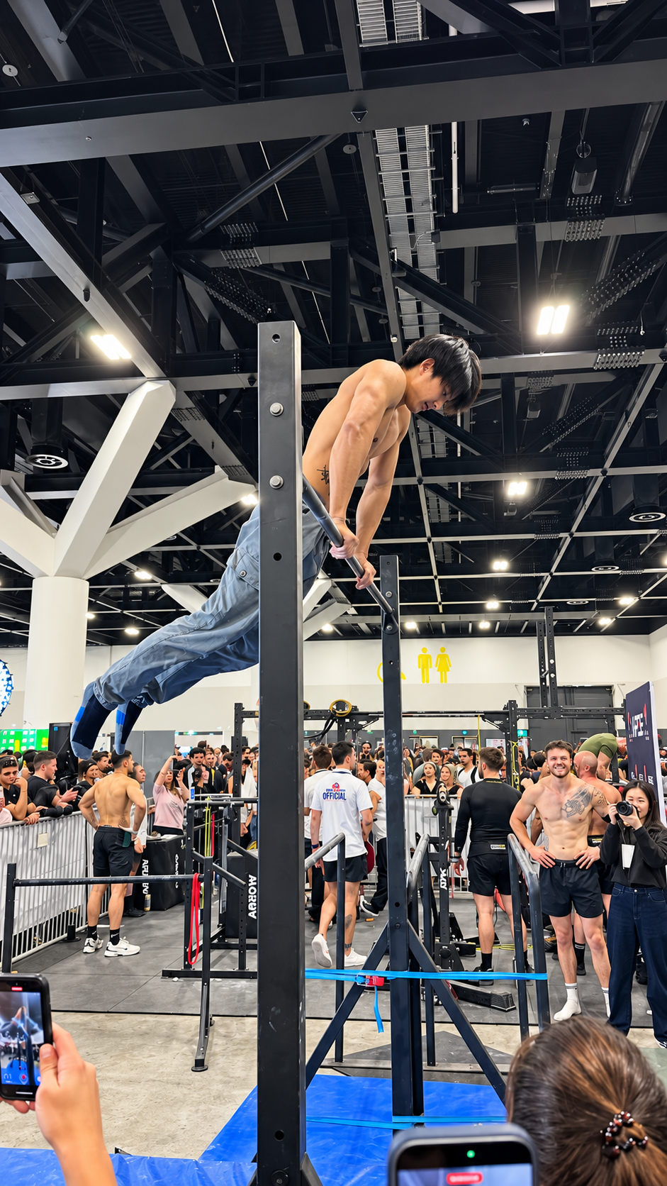 Functional fitness competition at AusFitness Expo Sydney