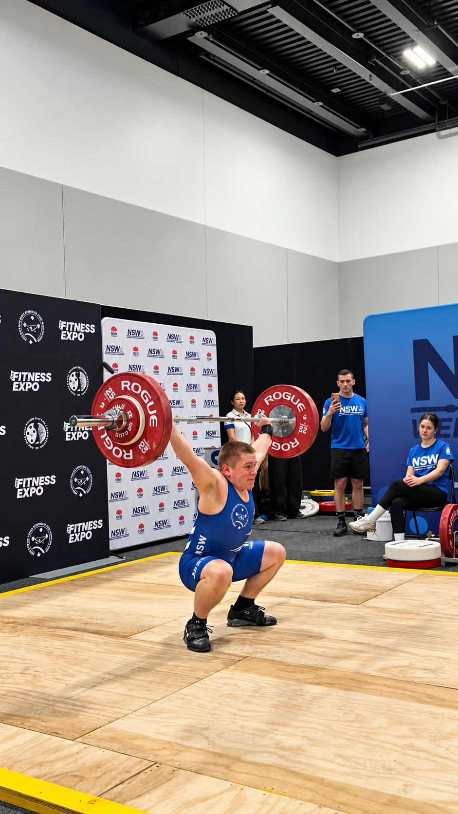 Fitness exhibition experience at ICC Sydney
