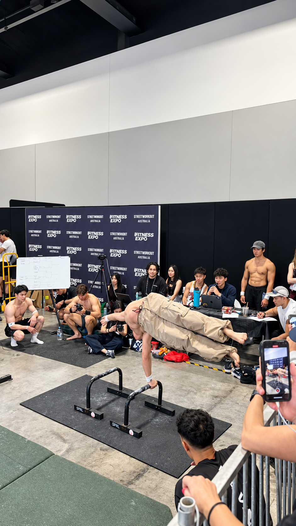 Fitness brands and activities at AusFitness Expo